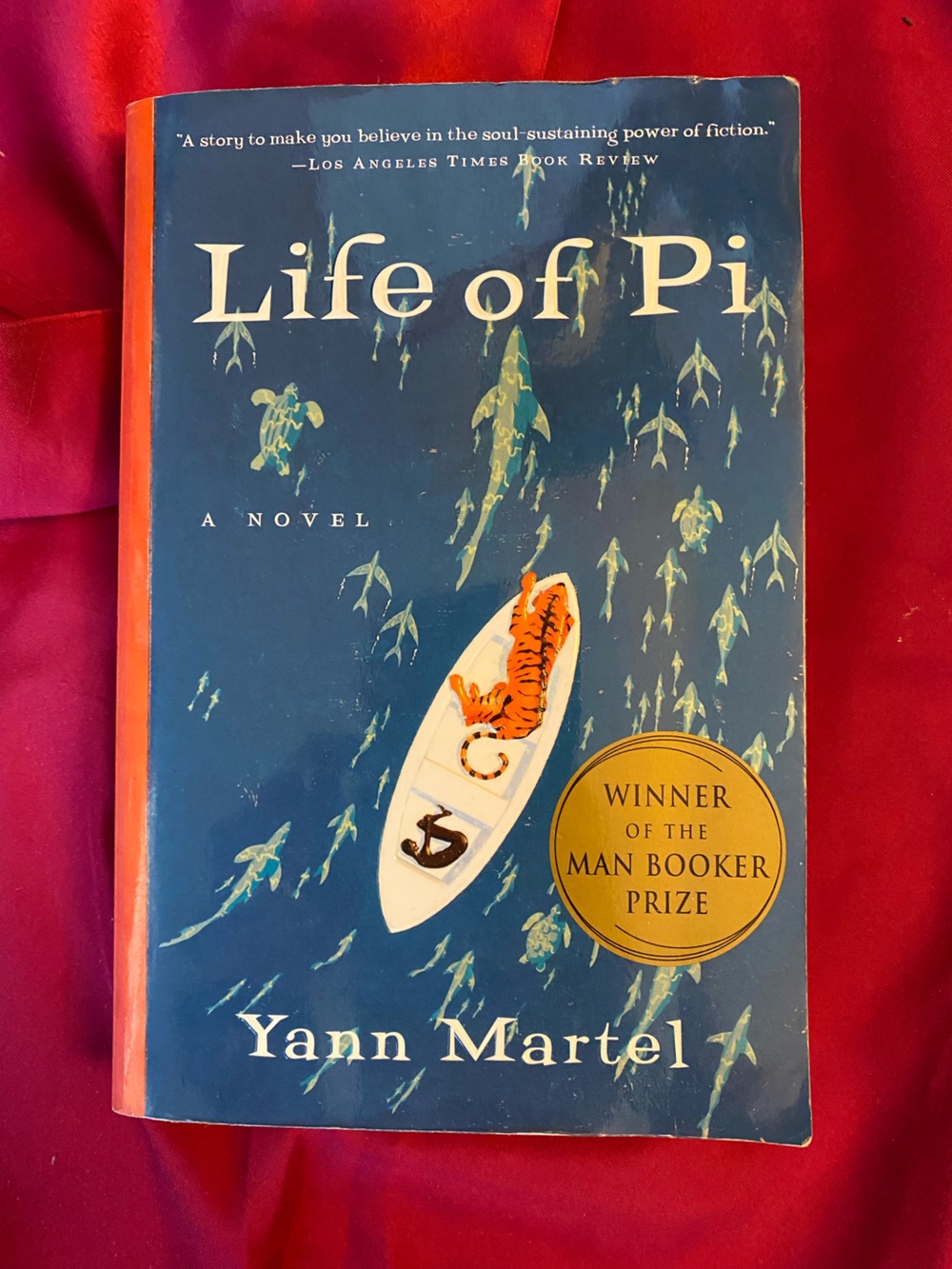 Life of Pi Hardcover Novel - yann Martel